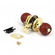 Картинка Защёлка межкомнатная Avers 6072-03-G/OAK золото/дуб